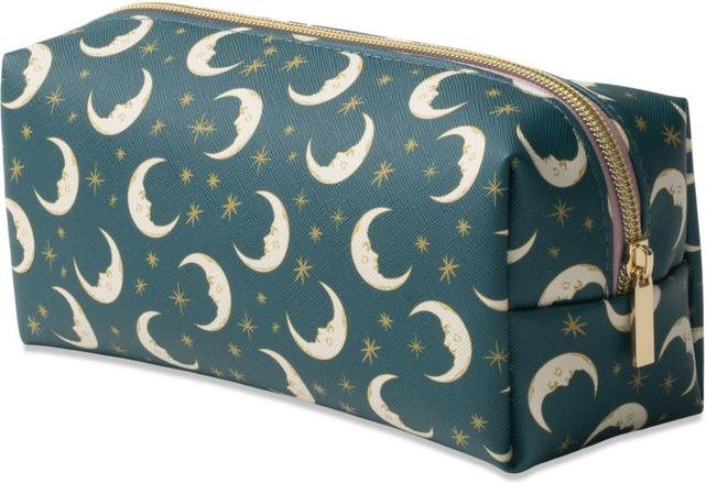 Designworks Vegan Leather Pen Pouch - Teal Moon