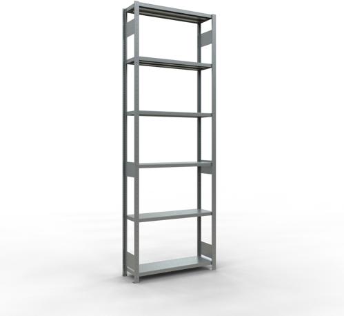Actual product image Schulte Lagertechnik MULTIplus250 basic racking system with length ledgers