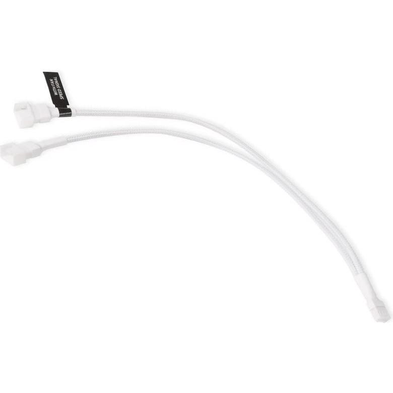Alphacool LK Y-Splitter 4-Pin auf 2x 4-Pin PWM 30cm wei?? (Weiss), Modding Beleuchtung