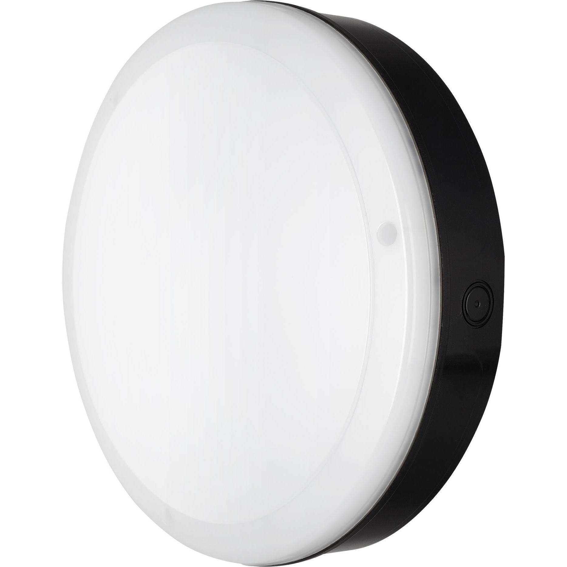 Ledvance, Wandleuchte + Deckenleuchte, SF BLKH S300 P EM15W 830BK IP65 (1400 lm)