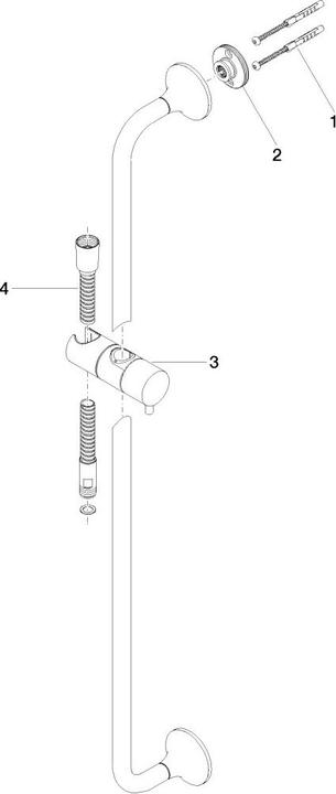 Actual product image Dornbracht VAIA shower set, rosette 60 mm, 26413809
