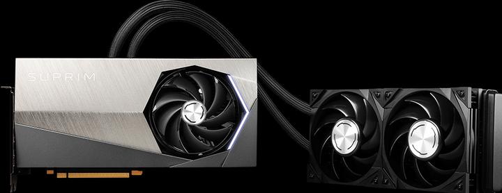 Actual product image MSI GeForce RTX 4090 SUPRIM LIQUID X (24 GB)