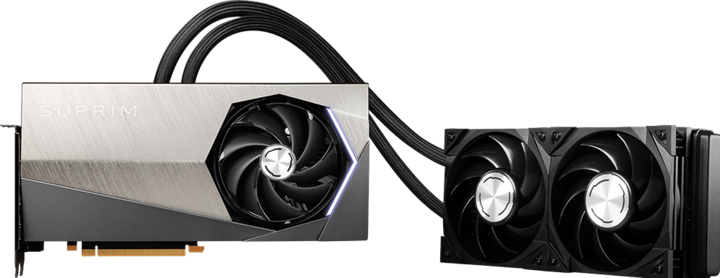 Actual product image MSI GeForce RTX 4090 SUPRIM LIQUID X (24 GB)