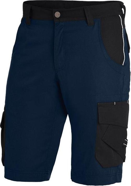 Produktbild FHB Herren kurze Arbeitshose THEO "Twill 300" marine, schwarz Grösse 44 (44)