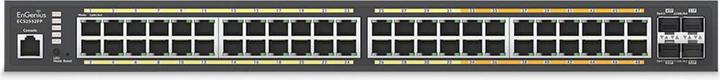 Produktbild EnGenius cloud managed switch 16-port gbe + 8-port multi-gbe poe+ 410w 4x sfp+ l2 ecs2528fp (52 Ports)