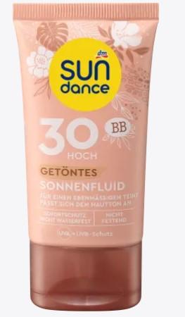 Produktbild dm Sundance Sonnenfluid (Sonnencreme, SPF 30, 50 ml)