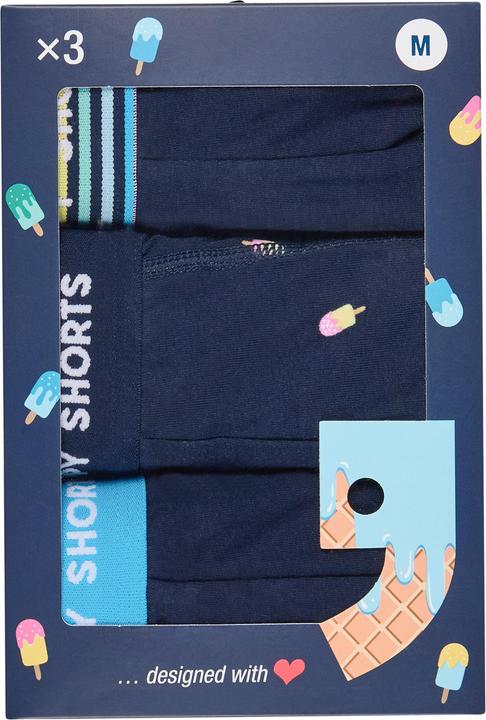 Produktbild Happy shorts Boxer Jersey (XXL, 3er Pack)