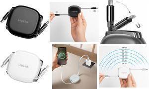 Produktbild LogiLink USB 2.0 Type-C-Kabel, C/M zu C/M, ausziehbar, 480 Mbit/s, 60W, weiss, 1 m (1 m, USB 2.0, 60 W)