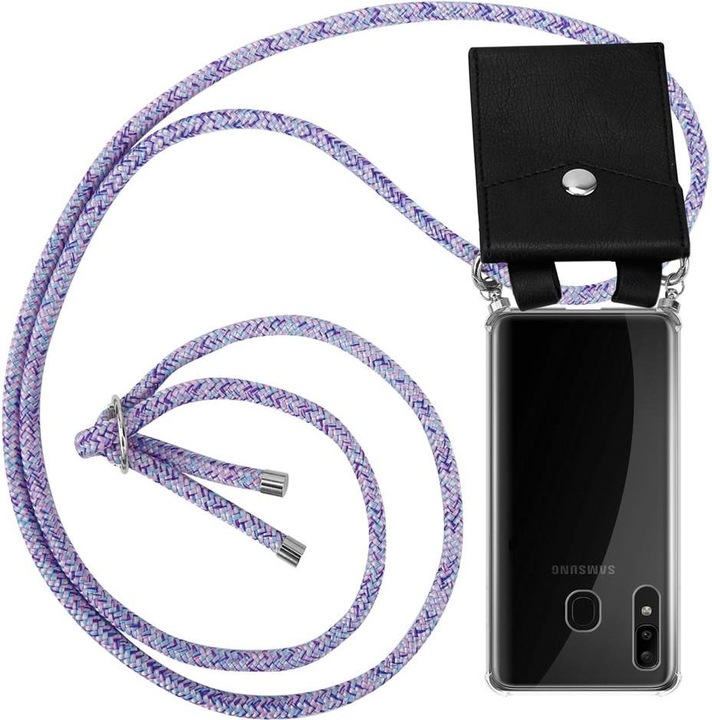 Produktbild Cadorabo TPU Handy Kette SILBER Cover