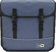 Immagine prodotto Lastpak Borsa bicicletta doppia 35 litri tela blu (35 l, Borsa portapacchi)