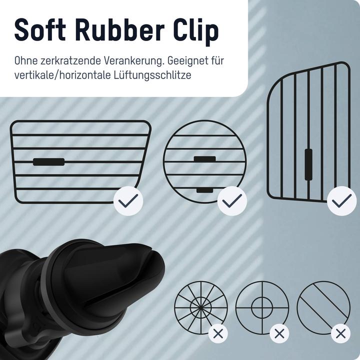Produktbild Ansmann Smart Magnet KFZ Halterung Magnetische L?ftungsgitter-Halterung