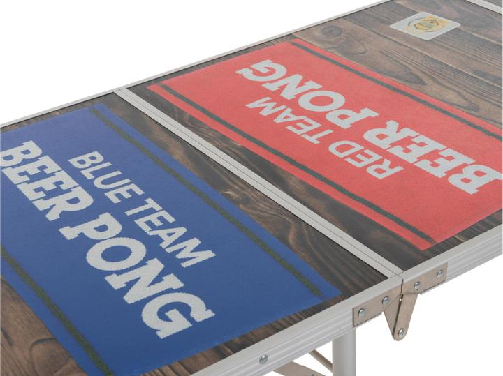 Immagine prodotto Mahoo Tavolo da Beer Pong stampato con marche di birra (Italiano, Tedesco, Francese, Inglese)