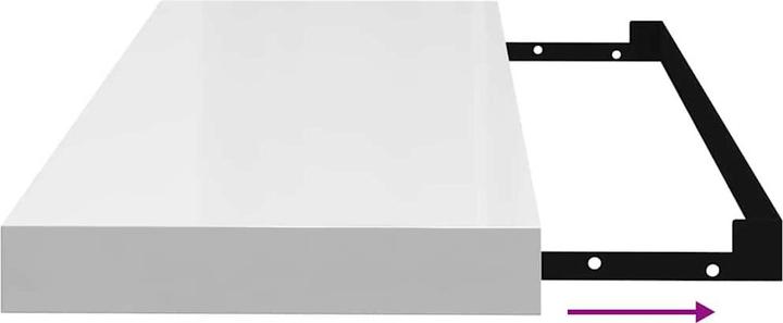 Actual product image vidaXL Wandregal (23.50 x 60 x 4 cm)