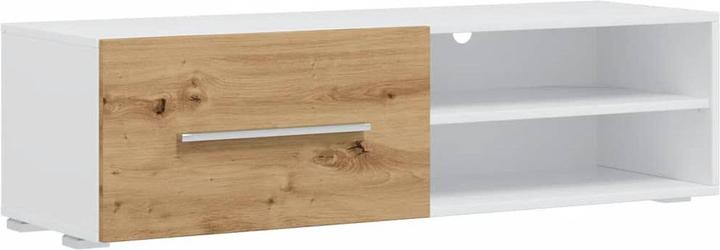 Produktbild vidaXL 5-tlg. Wohnwand mit LED-Beleuchtung Artisan-Eiche Holzwerkstoff