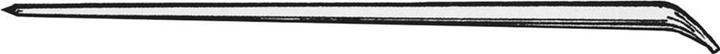 Actual product image Idealspaten Crowbar 1750 mm tip curved square cutting edge