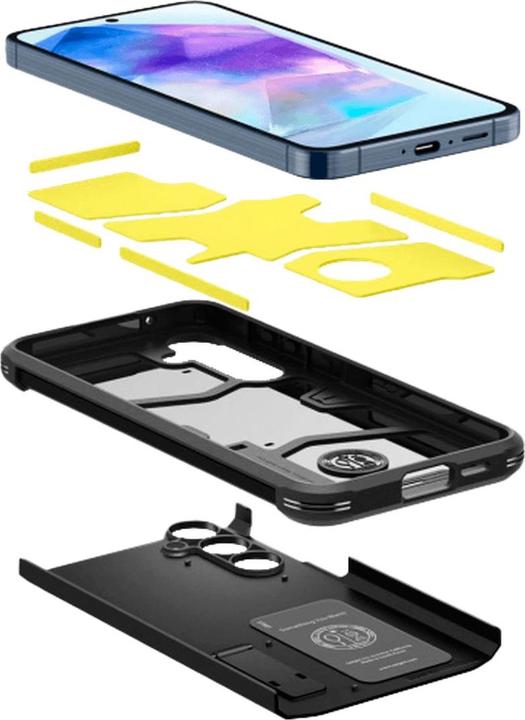 Immagine prodotto Spigen Tough Armor Sam A55 5G nero ACS07530 (Samsung Galaxy A55)