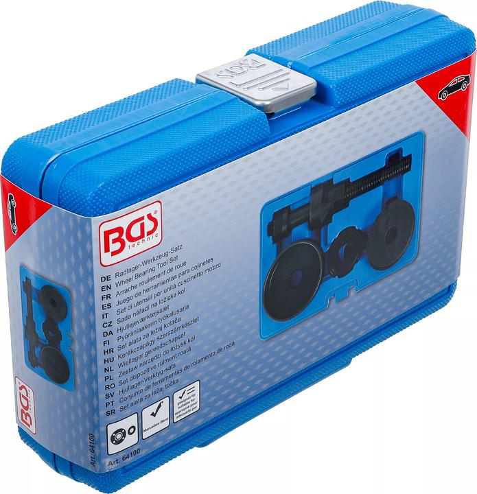 Actual product image BGS Wheel Bearing Tool Set for Mercedes-Benz 4 pcs.