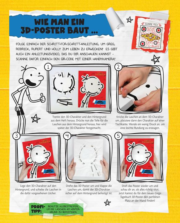 Actual product image Gregs Tagebuch - Meine 3D-Poster