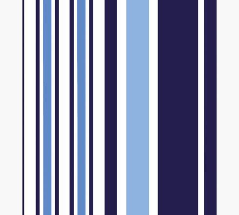 Image du produit PROnappe 400 sets de table bayadère bleu marine multicolore 30,0 x 40,0 cm (4 pcs, 40 x 30 cm)