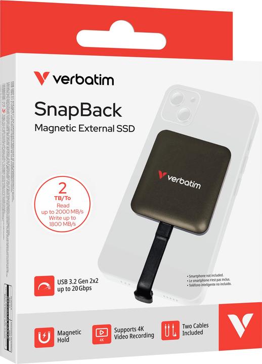 Produktbild Verbatim SnapBack SSD (2 TB)