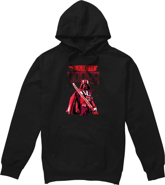 Actual product image Star Wars Mens Darth Vader Painted Hoodie (XXL)