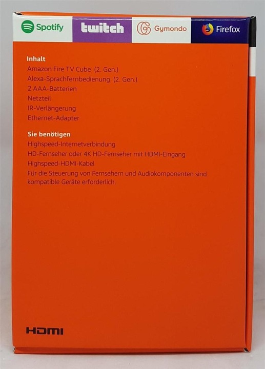 Actual product image Amazon Fire TV Cube (16 GB)