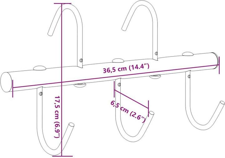 Image du produit vidaXL Trensenhalter