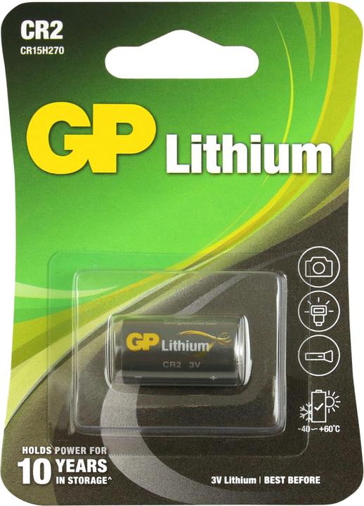 GP Batteries Batteries (1 Stk., CR2, 750 mAh)