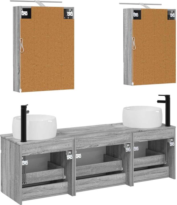 Produktbild vidaXL Badezimmerschrank-Set