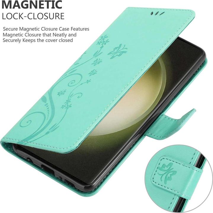 Immagine prodotto Cadorabo Custodia per Samsung Galaxy S23 ULTRA Flower Book (Samsung Galaxy S23 Ultra)