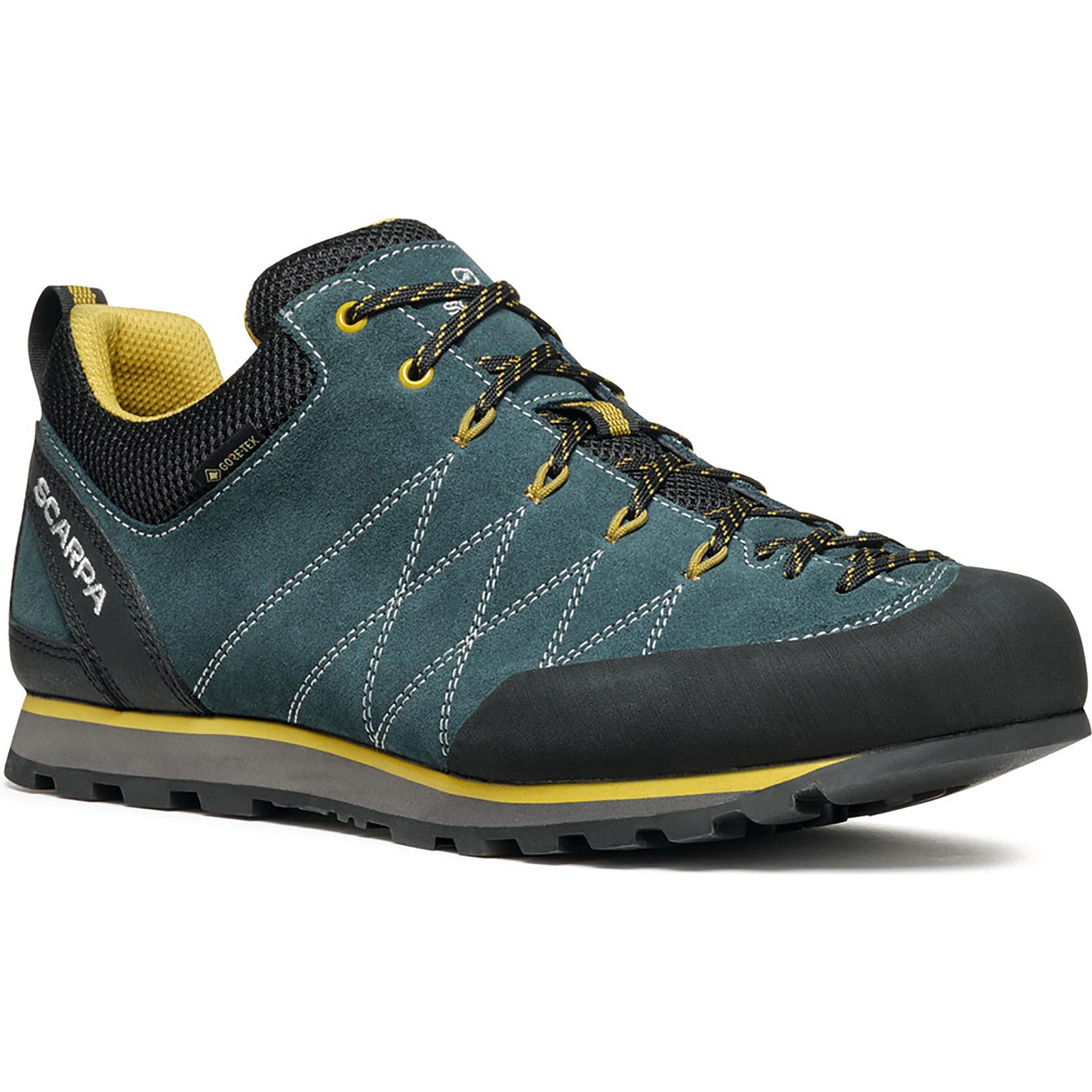 Scarpa, Herren, Wanderschuhe, Crux GTX (43), Blau