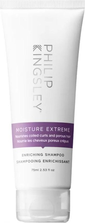 Actual product image Philip Kingsley Sampon Moisture Extreme, Par cret/ondulat, 75ml (75 ml, Liquid shampoo)