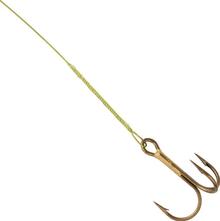 Produktbild Caperlan Vorfach Stahlvorfach 7 kg Drillingshaken (40 cm)