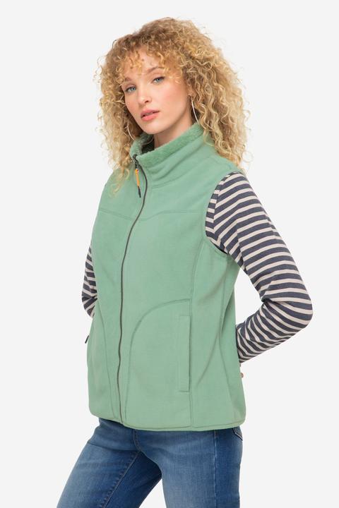Actual product image Laurasøn Reversible Teddy And Fleece Vest (L)