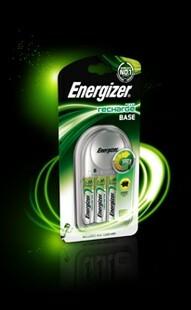 Immagine prodotto Energizer Base di ricarica (4 pz., AA, 1300 mAh, Batteria + Caricabatterie)