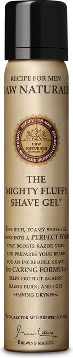 Produktbild Raw Naturals Rasiergel The Mighty Fluffy (250 ml, Rasiergel)