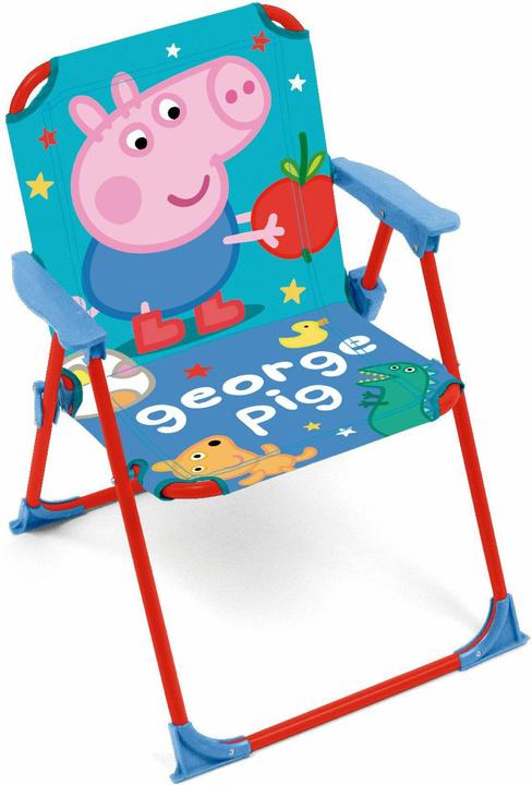 Arditex Chaise de jardin pour enfant Peppa Pig - George (Chaise haute)