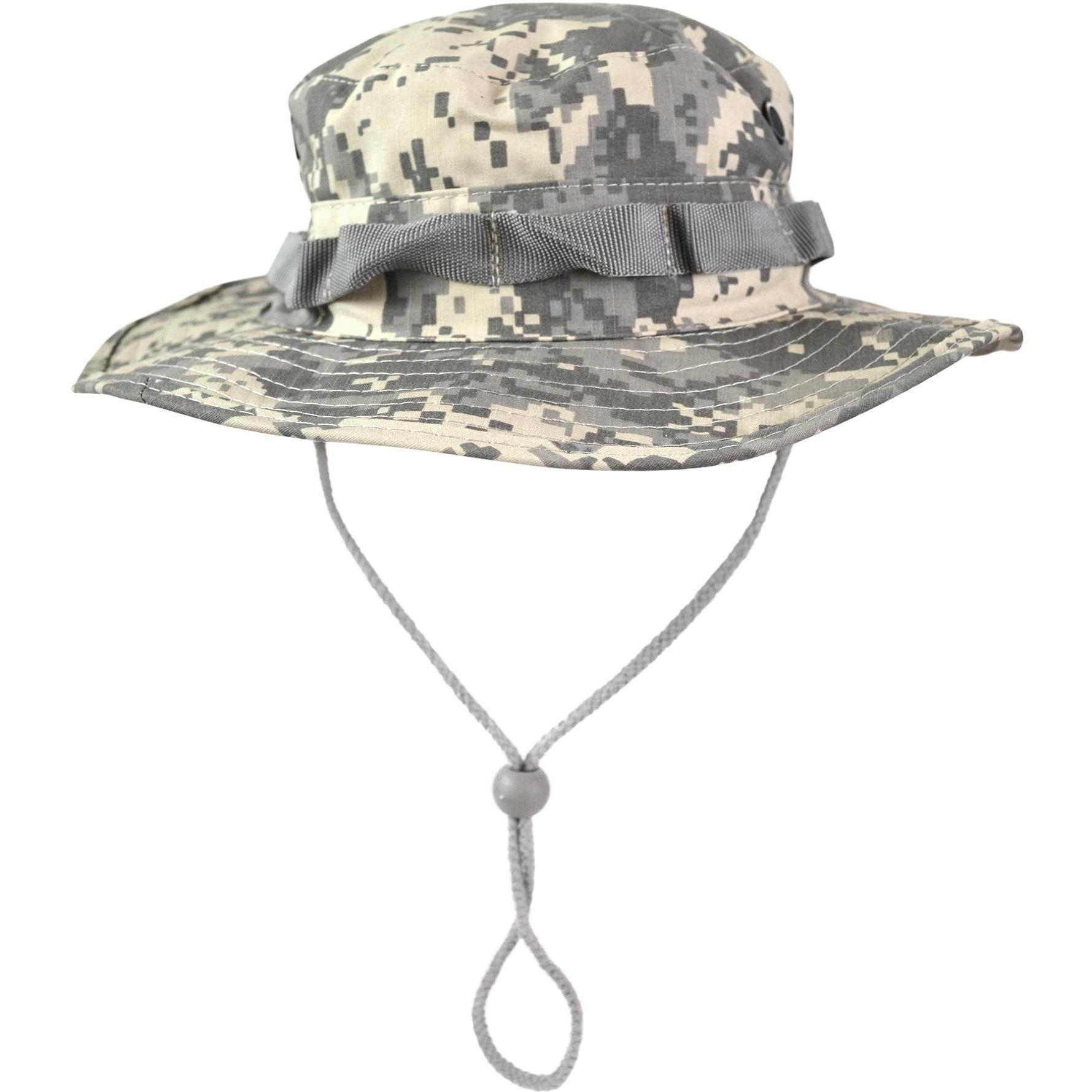 Normani, Unisex, Hut, Boonie Hat Boondock, Grau, Beige, (S)