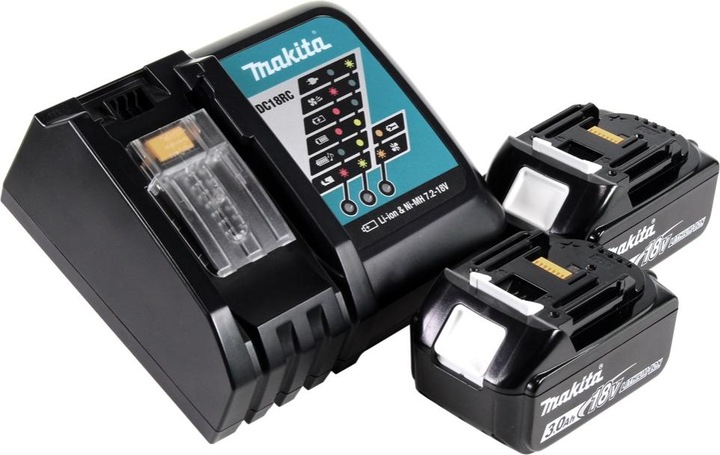 Actual product image Makita DHP453RFX2 Set (Rechargeable battery operated)