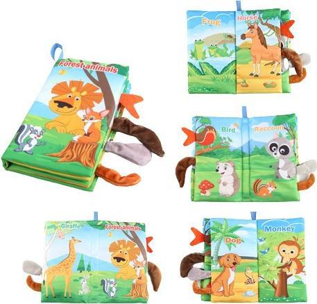 Activity Board Livre pour bébé, livre souple pour bébé, livre d'éveil pour bébé, livre imperméable pour bébé (Anglais)