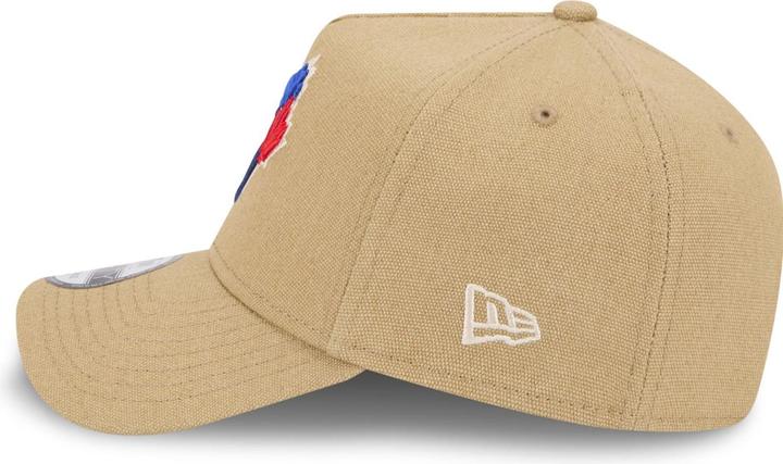 Produktbild New Era A-Frame Trucker Leinen Cap - Toronto Blue Jays beige (One Size)