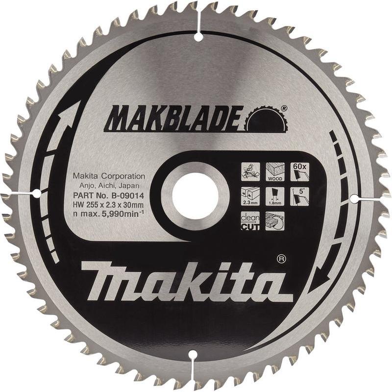 Makita, Sägeblatt, PIŁA TARCZOWA 255x30mm 60-ZĘBÓW MAKBLADE
