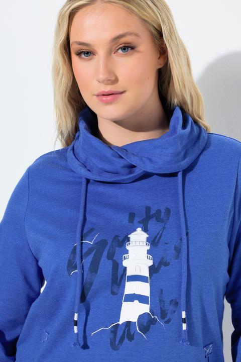 Actual product image Ulla Popken Anchor Graphic Sweatshirt (58)