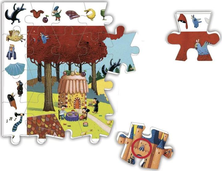 Produktbild Djeco Märchen 54 Teile (54 Teile)