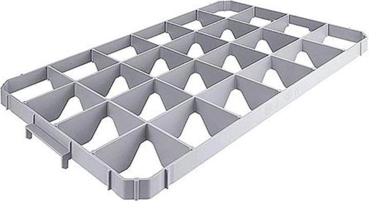 Immagine prodotto Contacto Inserto in vetro superiore 24 scomparti, per un diametro massimo del vetro di 8,5 cm