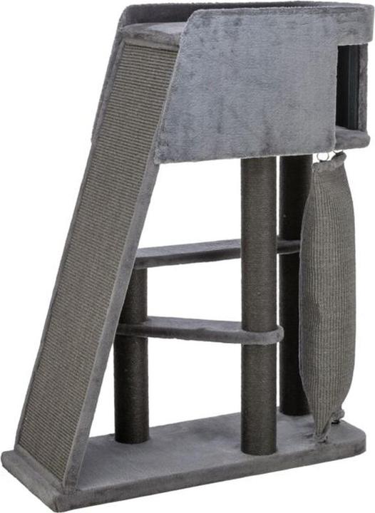 Produktbild Trixie Cat tree Active, grey with climbing ramp, 122 cm (122 cm, Grey)