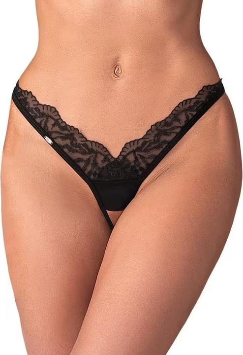 Obsessive – Arrowel OuvertString – Schwarz (S, M)