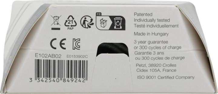 Actual product image Petzl SWIFT LT E102AB02 desert/green (380 lm)