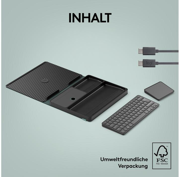 Actual product image Logitech Casa Pop-Up Desk (CH, Universal)