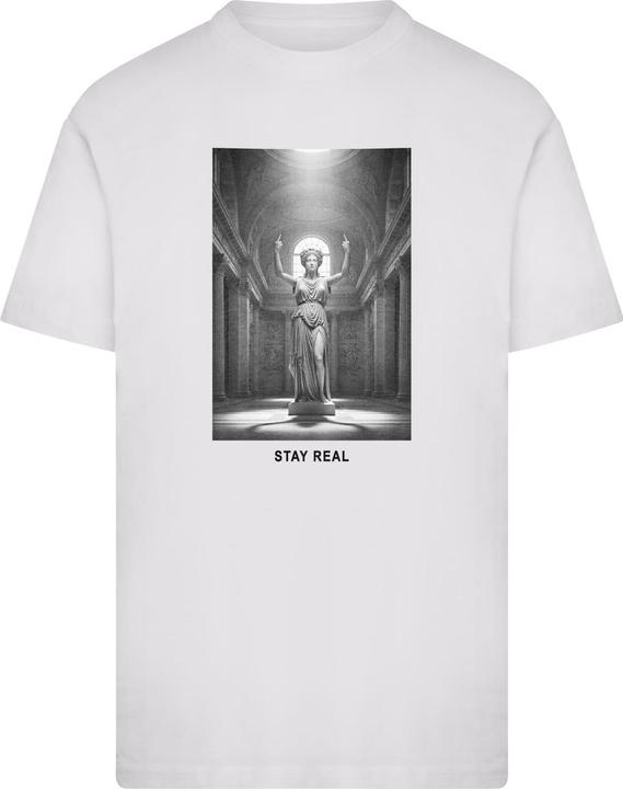 Produktbild MT Stay Real Statue Tee white L (L)